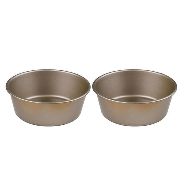 2 STK Burgerform Gull Non-stick Rund Ost Cupcake Husholdnings Bakeverktøy
