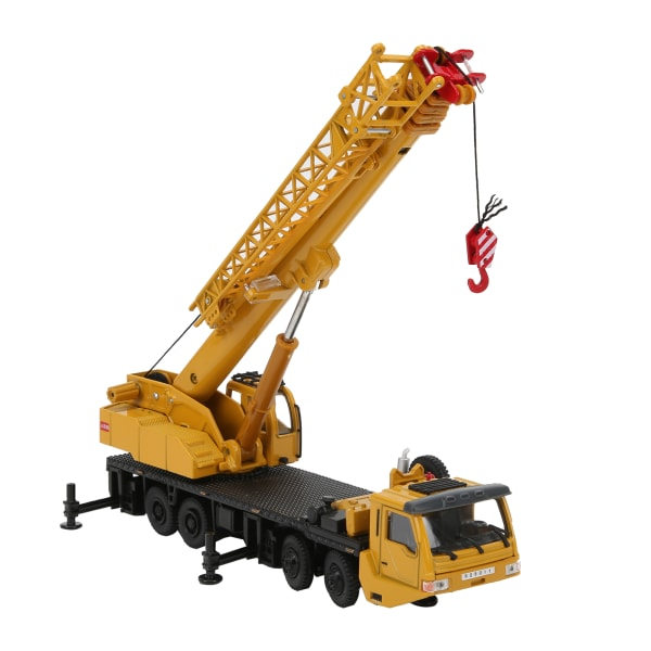 Diecast 1/55 mittakaavan metalliseosauto malli nosturi nostaminen nostaminen nosturiauto lapsille