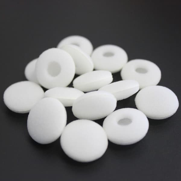 Øreputer for in-ear hodetelefoner 5 par White