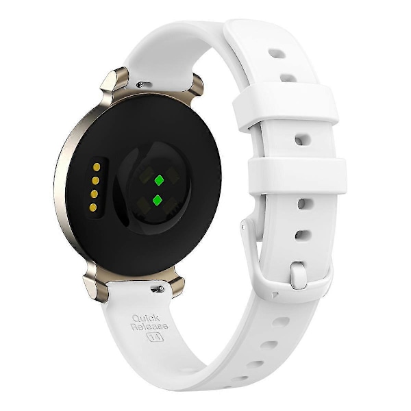 Silikonklokkearmbånd for Garmin Lily 2 White
