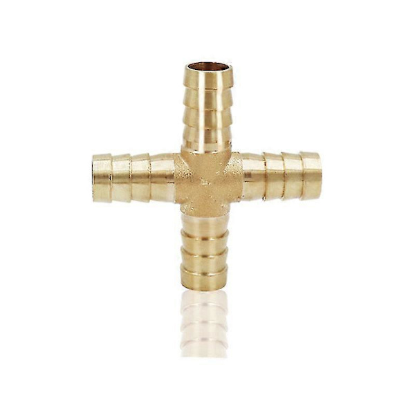 3mm-25mm Messinkiliitäjä Putkiliitäntäliitin Letku Tanko Kaasu Kupari Piikkinen Kytkentäliitin Liitäntäliitin Sovitin Putkiliittimet Y 3way 16mm-16mm Barb