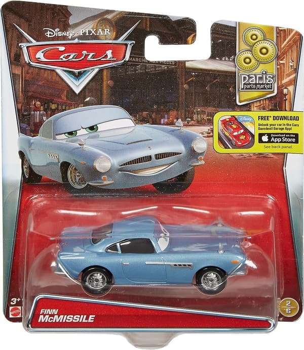 Disney Pixar Biler Diecast, Finn McMissile