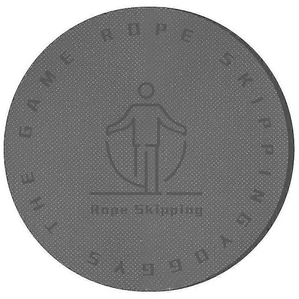 Hopprepsmatta Träningsmatta Rund Träningsmatta För Absorbering & Repstabilitet 60X60X0.6CM