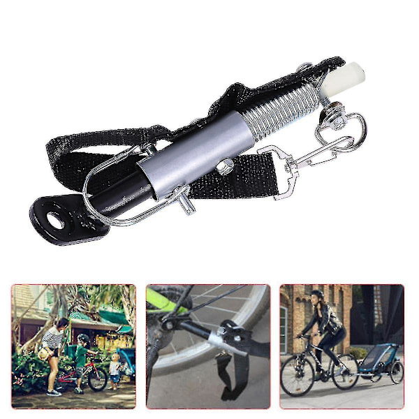 Universal cykelvagnskoppling Snabbkoppling Stål Länk Trailer Koppling Adapter Fäste