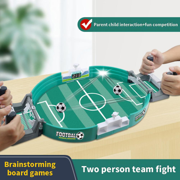 Fotbollsbord interaktivt spel, bordsfotboll inomhus Pinball Sport Brädspel För Familj Vuxna Barn color09