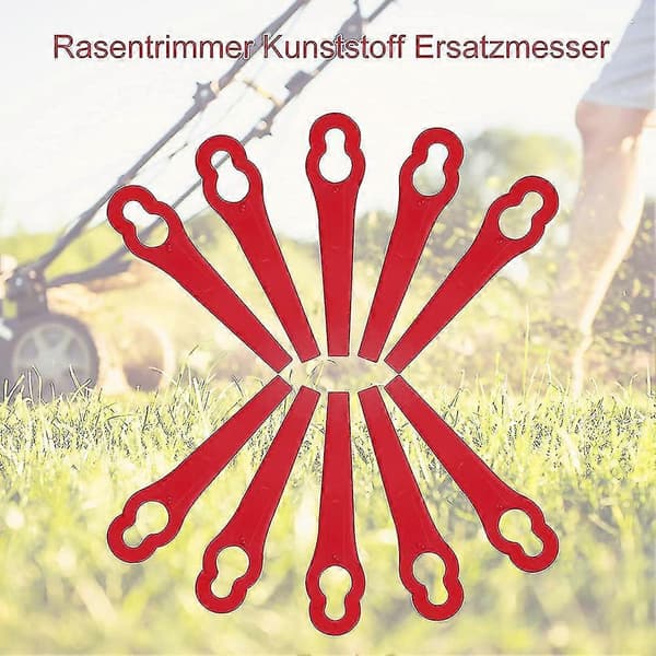50 stk. plastblader for Stihl Fsa 45 Fsa 57 gresstrimmer reservedeler 83 mm for trådløs gresstrimmer bladkutter plen del-ykc