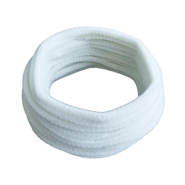 10MM 12M Putsauslanka Värikäs Pitkä Nukkapintainen DIY Taidekäsityö Joustava Esiopetus Lasten Chenille Varsi Opettavat Lelut Lahja KAESI White