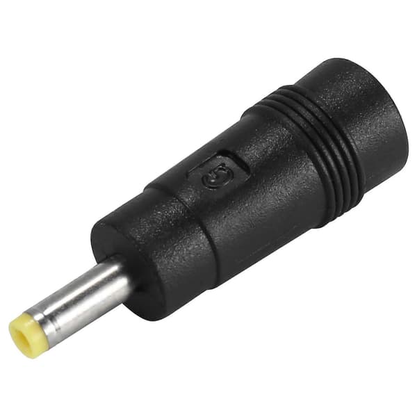 4.0x1.7 mm Hanstik til 5.5x2.1mm Hunbøsning DC Strømstik
