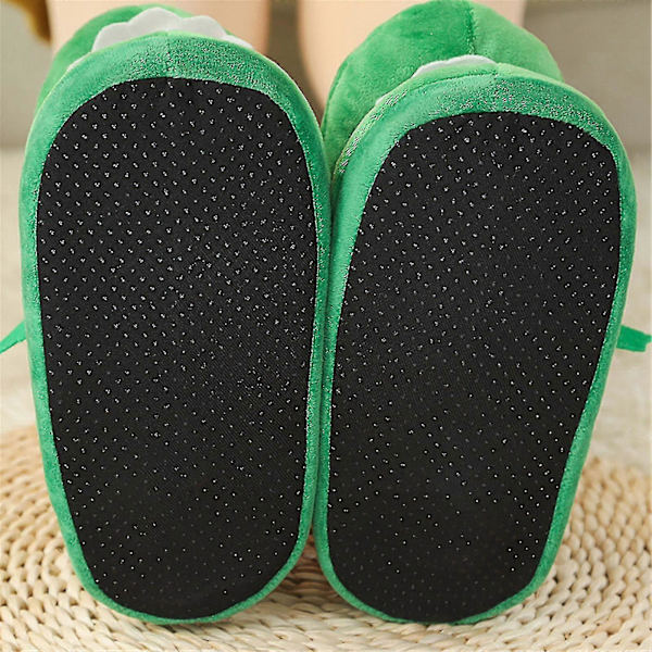 Krokotiili-Plush-Tossut Avolla Suulla Puuvillaiset Tossut Liikkuvalla Suulla For Kids 38-42(27cm)