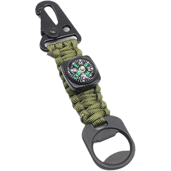 Ryggsäcksnyckelring, Hög hållfasthet Snabbkoppling Ryggsäcksnyckelring - Paracord Nyckelring Hållbar Paracord Lanyard för Utomhusbruk