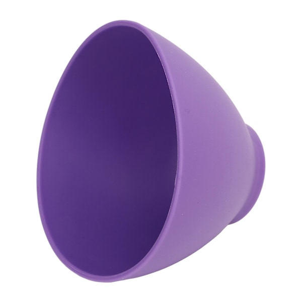 Dental Blandningsskål Återanvändbar Multifunktionell Flexibel Gips Dental Blandningsskål för Lab Lila 4.33 X 4.33 X 2.95in