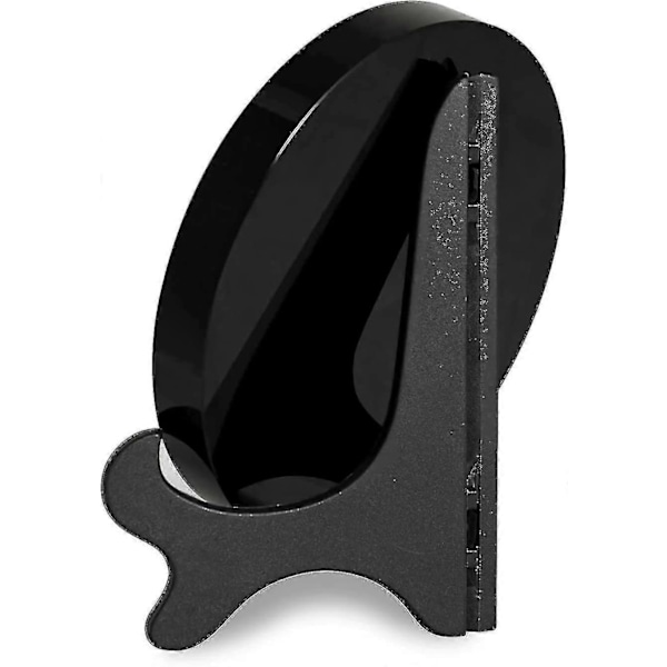 Sort Obsidian Spåspeil, Naturlig Sort Obsidian Spåspeil for Feng Shui med Stativ, Yoga Energi Speil Interiør