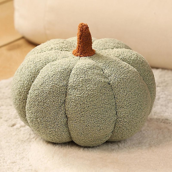 Pute med gresskar-design til høst og Thanksgiving - 3D gresskar-pute, pute til sofaen, hjemmedekorasjon til soverom, sofa og lenestol, 30 cm Color 7