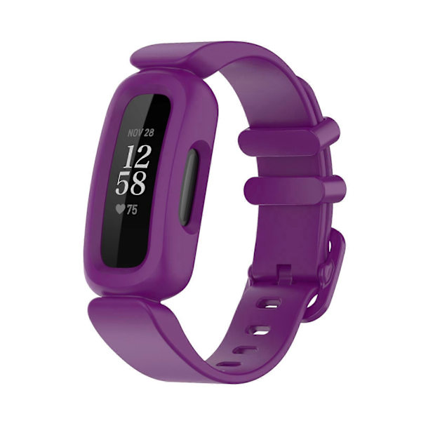 Silikon Urrem til Fitbit Ace 3 Grape Purple