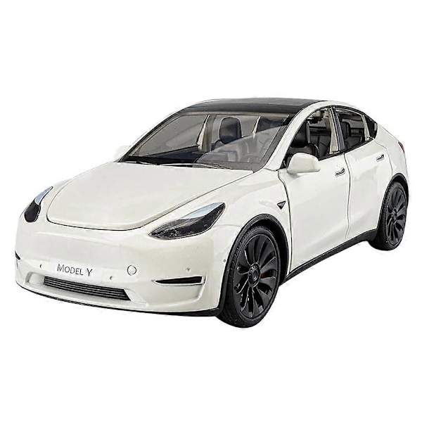 1:24 Mittakaavan Metalliauto Malli Y Leikkiauto Lasten Lahja Valoilla ja Musiikilla Multicolor Style E