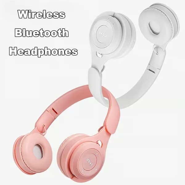Trådlösa hörlurar barnhörlurar barnhörlurar Bluetooth-hörlurar barnhörlurar (vit)