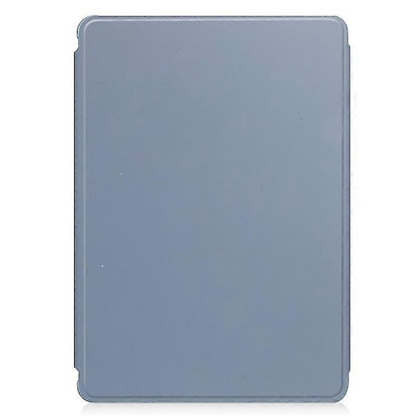 För Samsung Galaxy Tab A9+ 360° Rotation Transparent Smart Läderfodral med Tangentbord S20241230512 Lavender