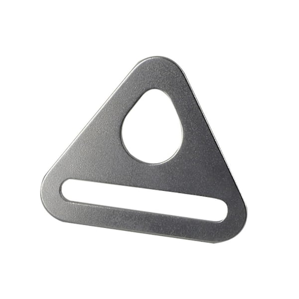10 st Justerbara Trianglar med Stångsvängbar Clip D-Ring Spänne Gjutna 15mm