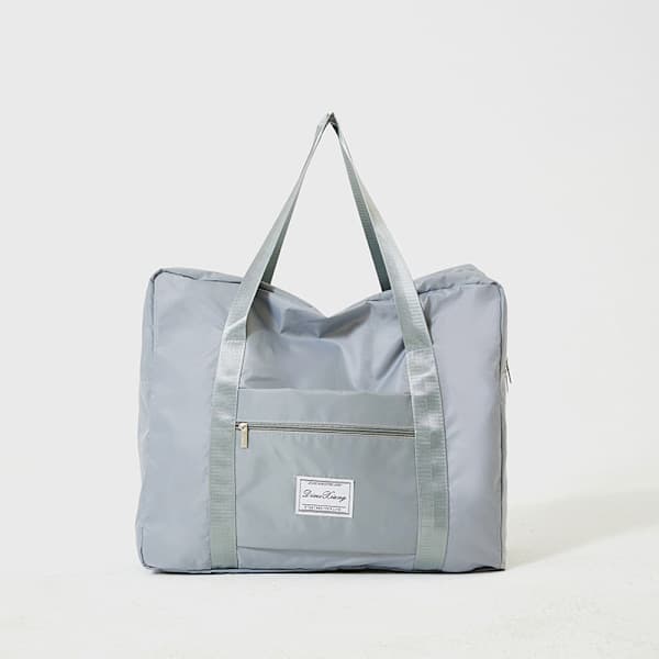 1 stor foldbar kuffert ventetaske rejse lysegrå Light gray