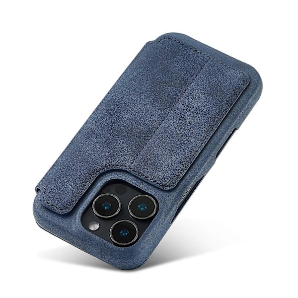 LC.IMEEKE Til iPhone 16 Pro Max Etui Kortholder Stativ Læder Telefon Cover Multicolor Style A