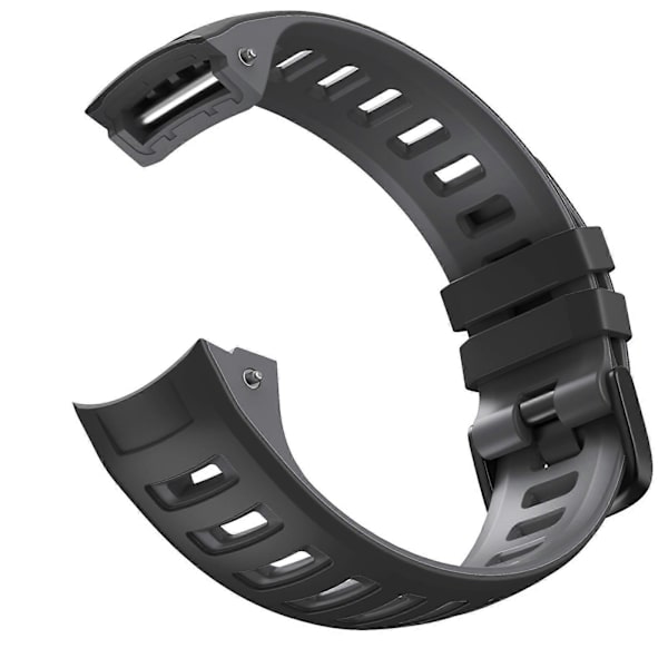 Til Garmin Instinct / Instinct Esports Silikone Urrem Black Grey