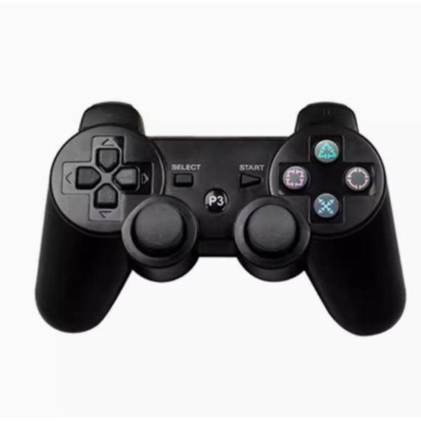 2-pakning - Trådløs kontroller for PS3 - Kompatibel - Svart