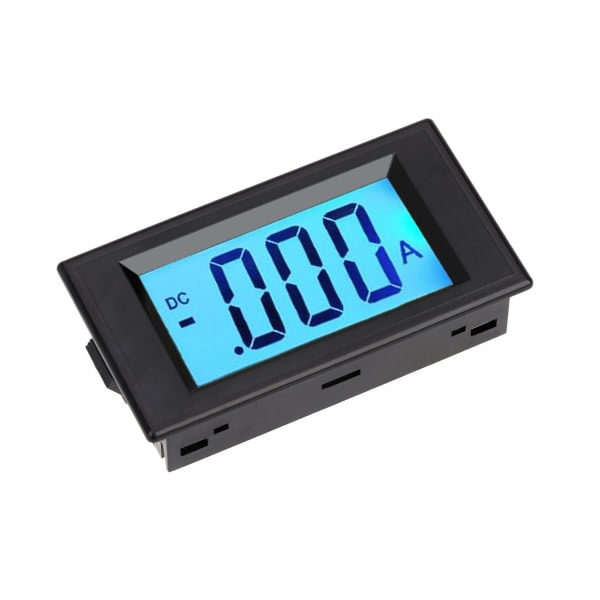 LCD DC 100A Digital LED Display Panel Amperemeter / Amperemeter med 100A / 75Mv Shuntmodstand