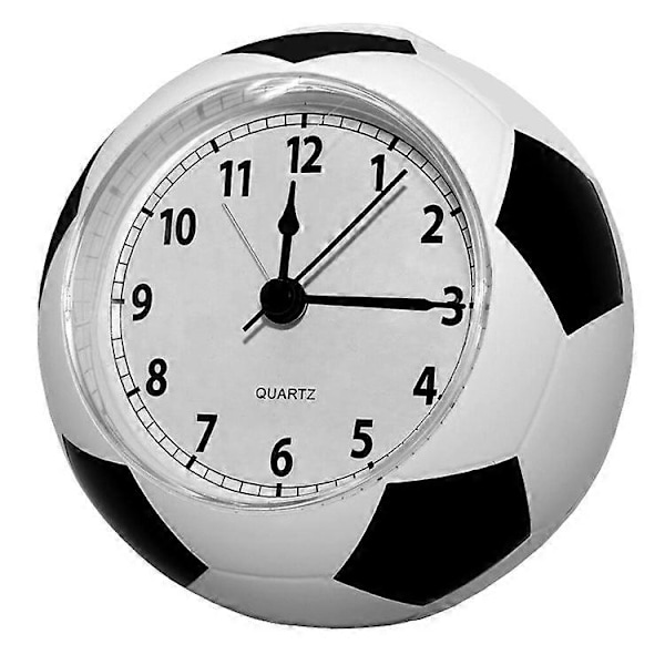 (Y)Pojkar Present Kreativ Fotboll Väckarklocka Skrivbords Klocka För Sovrum Heminredning White