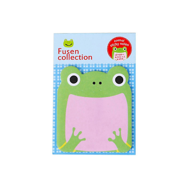 Luovat Tarrat Liimapaperit Eläimet Posted It Pads Piirretty Muistiinpanopaperit Esikoululaisille Frog