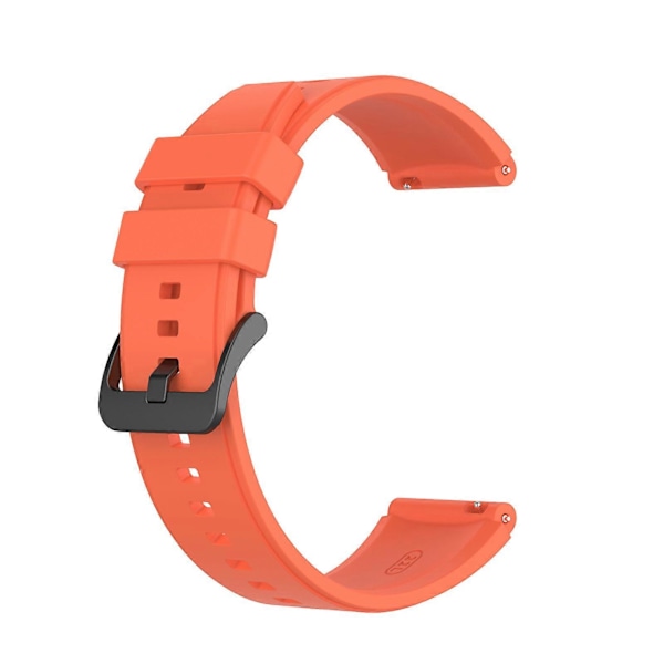 22mm Mjuk Silikon Justerbart Armband Rem Ersättning för Huawei Watch GT2 Pro Orange