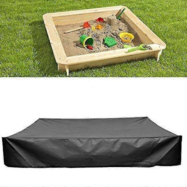 Dammtätt Skydd Sandlådeskydd Vattentätt Sandlådepoolskydd 150x150 Black