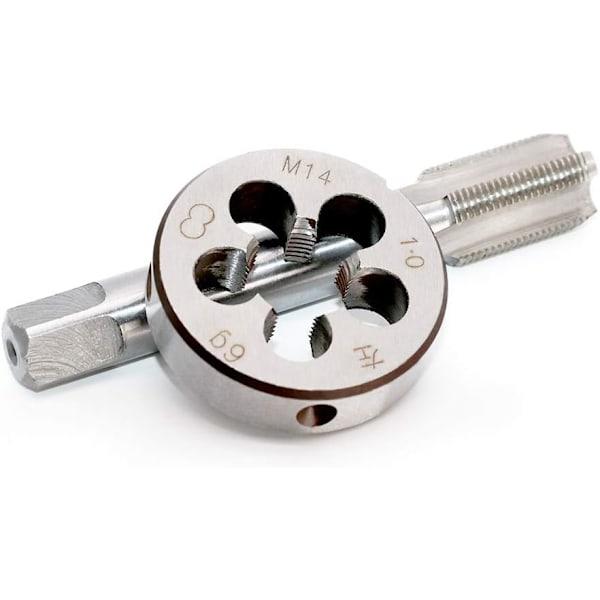 Ny 14mm 14X 1 vänstergängad stift och gängsats
