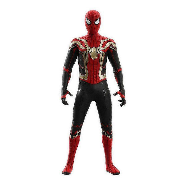 Aikuisten/lasten Spider-Man-asu maskilla, Spider-Man-sankari 130cm