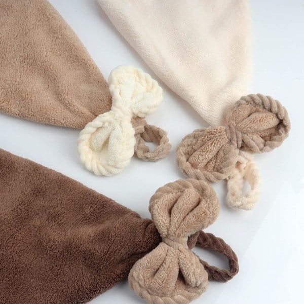 3-pak mikrofiber koral fleece køkkenhåndklæder, dekorative håndklæder, øjeblikkeligt tørre hænder