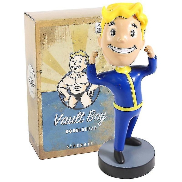 Boy Bobble Head Doll Pvc figur samlarobjekt modell leksaker