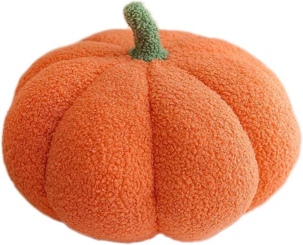 Halloween Pumpakudde Höstpumpa Plyschleksak 30CM