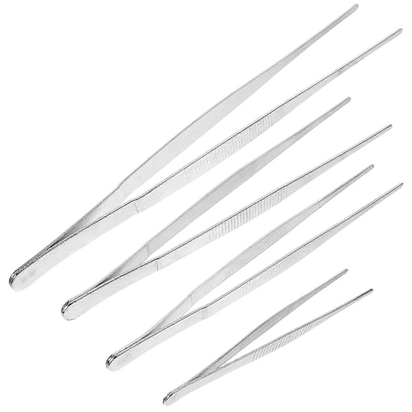 4 stk Rustfritt Stål Pinsett Sukkulenter Hage DIY Verktøy Hagetilbehør Picture 2 25.00X1.00X1.00CM