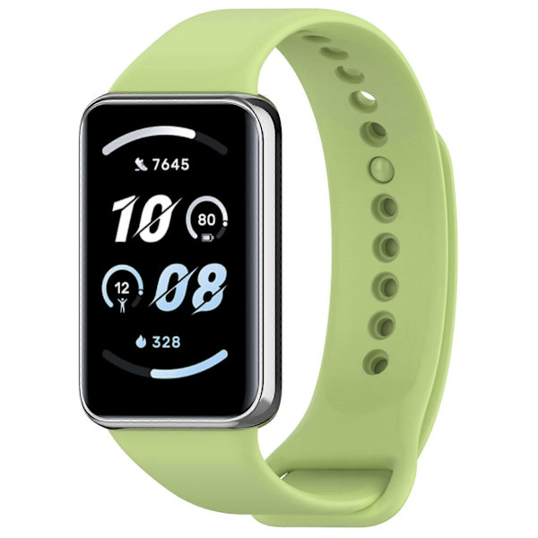 For Honor Band 9 Silikon Urrem Remskifte Håndledsrem Lime