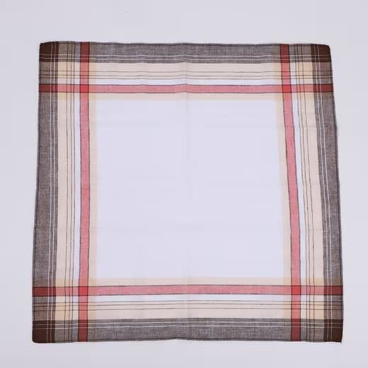 12-pack Herrnäsdukar Bomull 40x40 cm, Bomullsnäsduk - Klassisk Rutig Design