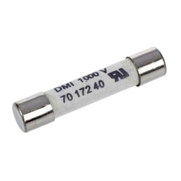 1000V 500MA 10 stk. 6.3X32mm Multifunktionel Praktisk Bærbar Hvid Keramisk Sikring til Multimeter