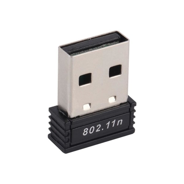 1st Mini USB trådlös wifi-adapter Dongelmottagare Nätverks-LAN-kort Pc 150mbps USB 2.0 trådlöst nätverkskort