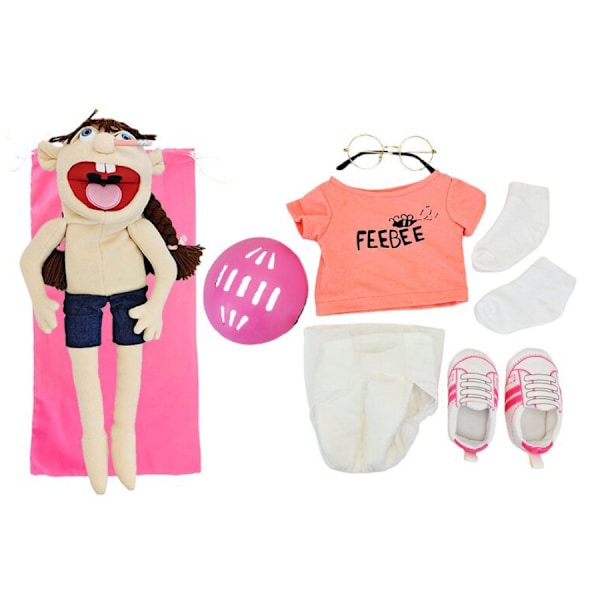 58 cm  Hat Hand Puppet Game Fyllda docka Barngåvor Phoebe