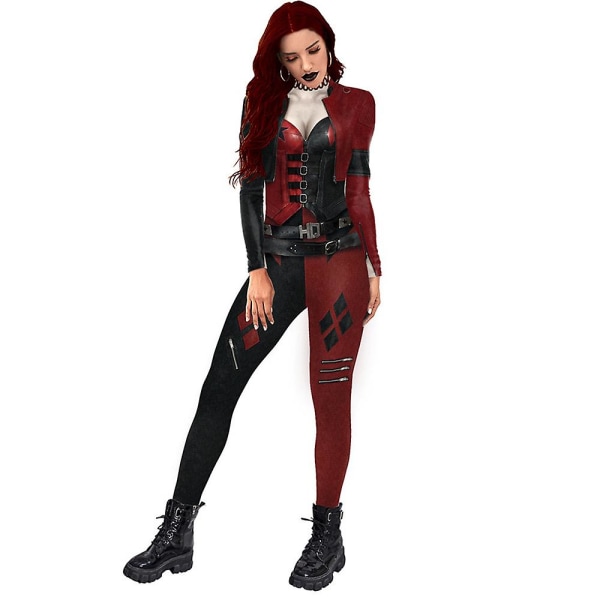 Joker Halloween Cosplay Costume Jumpsuit L