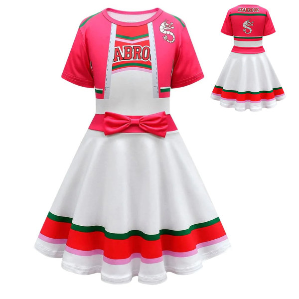 Zombier Jenter Cheerleader Kostyme Film Character Cosplay Dress 120cm