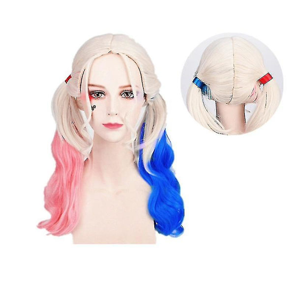 5 st Harley Quin Cosplay Kostym Halloween Cosplay Kostym För Vuxna Och Barn Kid-55