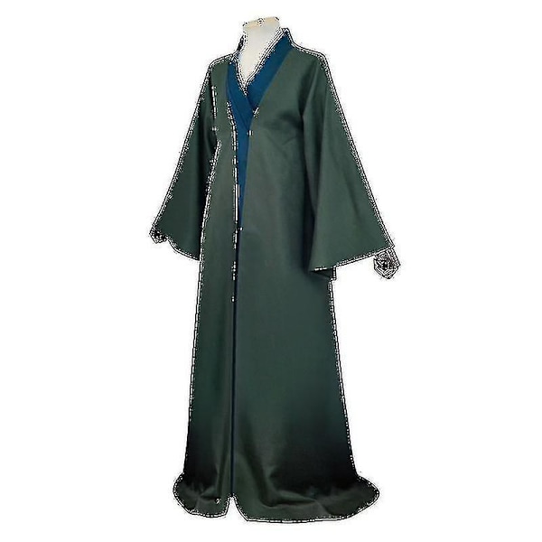 Koko puku # Harry Potter Voldemort Cosplay-asu Tumma Herra Halloween Cosplay Taikaviitta Lavakostyymi-r XXXL XS
