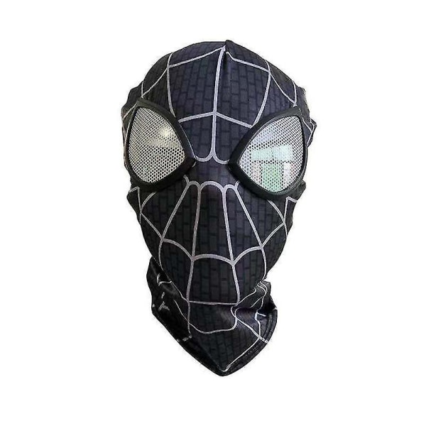 Sexig Body Svart Spindel Kvinna Spandex Jumpsuit Halloween Cosplay Kvinnor Superhjälte Kostym Mask One Size