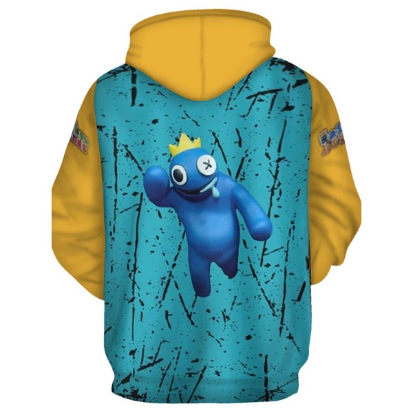 arn Roblox Rainbow Friends Hættetrøjer Sweatshirt Pullover Jumper B 120cm