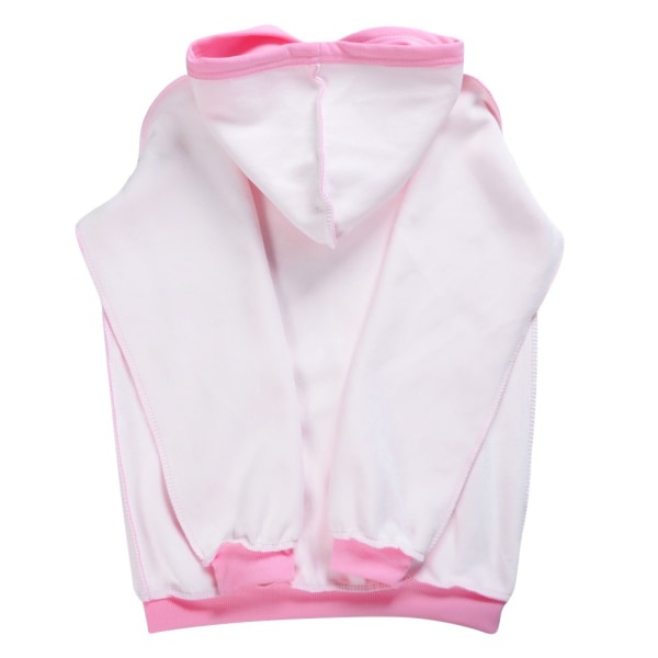 Pojkar Flickor Barbie Plysch Hoodie Barn Kostym Cosplay Sweatshirt pink 130cm