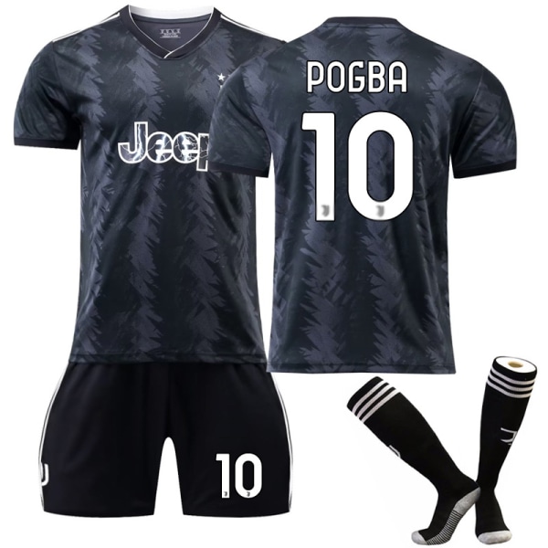 22-23 Juventus Away Football Shirt -harjoituspaita 10  POGBA S